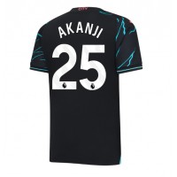 Camiseta Manchester City Manuel Akanji #25 Tercera Equipación Replica 2023-24 mangas cortas